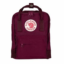 Fjallraven 칸켄 미니 클래식 에브리데이 백팩 수퍼 그레이, Plum