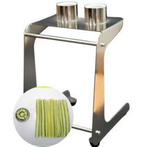 오이절단기 2구 칼날2개 포함 오이채칼 오이컷팅기 오이절단기계 슬라이서 채칼, 10쪽12쪽