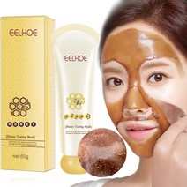 허니 티어링 마스크 필 오프 모공 수축 각질 제거 오일 컨트롤 청소 얼굴 스킨 케어, 한개옵션1, 한개옵션0
