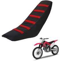 유니버셜 더트 바이크 시트 커버-그리퍼 고무 소프트 오토바이 커버 액세서리 서론 TTR110 CRF230 DRZ400 KX KLX110 CR125 CR50 YZ80 YZ85 YZ1, Red