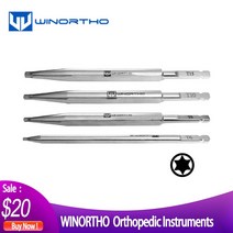 ao star screwdriver 수의학 기기 장비 제품 small animal orthopaedic Surgery screws tplo vet supply tool pet, t6(1개)