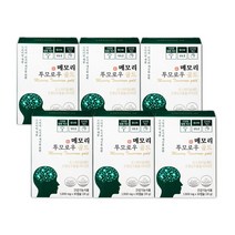 메모리투모로우 골드 식약처인증 포스파티딜세린 은행잎추출물 PS 징코 인지력 개선 건강기능식품, 6박스