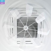 천장형 투명 히터 에어컨 바람막이 무타공 천장 시스템 가림막 날개 윈드플렉스, 윈드플렉스 투명 (1개입)