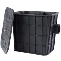 단독 간이 정화조 소형 유수 분리 장치 침전물 하수, 45cmx35cmx41cm