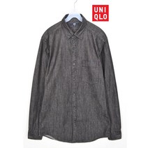 빈티지/ 유니클로 청남방/남성M/셔츠/데님/브랜드1375y2