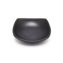라이프초이스 블랙 멜라민 그릇모음 접시 업소용 식당용 찬기 앞접시, 1. 사각접시 2호
