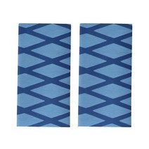 오토바이열선 그립 핸들열선 USB 미끄럼 방지 고무 슬리브 장갑 커버 범용 열 수축 바, 09 Handlebar-Blue, 1개