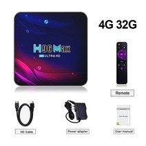 LEMFO-안드로이드 11 TV 박스 4G 64GB 4K 안드로이드 2022 H96 MAX 스마트 2.4G 5.8G 와이파이 셋톱 H96ma, 02 4G 32G_01 미국 플러그