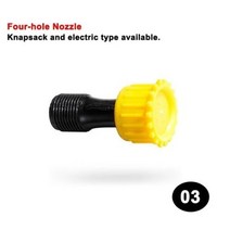 농약살포기 비료 살포기 입제 퇴비 농업 전기 분무기 농약 분무 팬 모양 정원 노즐 물을 과일 나무 액세서리, 03