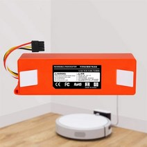 샤오미 물걸레 청소기 로봇 자동 로보트 새로운 리튬 이온 배터리 진공 액세서리, 12800mAh