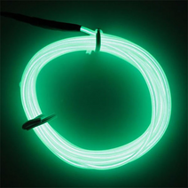 [천삼백케이] [스투피드] EL 와이어 2M + 인버터 (그린), 상세 설명 참조