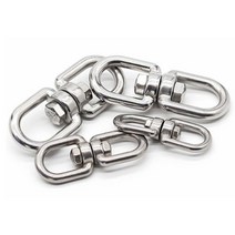 물품체결 U자 스텐샤클 체인꼬임방지 회전 스텐슈벨 차단줄 사슬체인, 스텐샤클 샤클M16