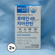 경동 아이루텐 지아잔틴 30캡슐 눈영양제, 2통, 30개