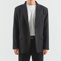 [당일출고] 남성용 스탠다드 오버핏 싱글 블레이저 자켓 (TOP089)