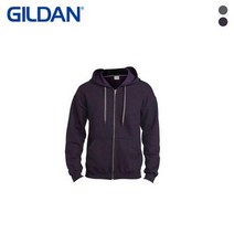 교복몰 [GILDAN] USA핏 무지 후드집업