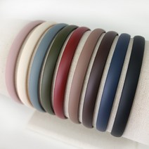 안아픈 고탄력 무지 기본 얇은 빗살 머리띠 헤어밴드 남자 여자 ODPM12