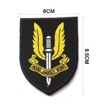 특수 부대 경찰 배지 패치 육군 군사 전술 후크 자수 패치 의류 모자 가방 프랑스, 27- 자수