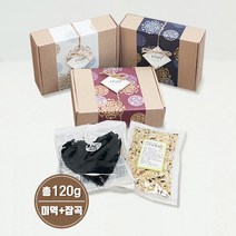 [은색초코]하트미역(20g)+잡곡(100g) 결혼답례품 돌잔치 조문 회사단체선물 시보해제 어린이집생일선물, 1박스, 혼합잡곡