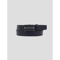 [빈폴ACC] (BE2882M225) 흑착 로고 자동 벨트 Black