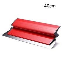 퍼티헤라 퍼티나이프 25cm 40cm 60cm 건식 벽체 스무딩 주걱 스테인레스 스틸 유연한 블레이드 석고 흙손 벽화 벽 긁는 도구, 02 40cm