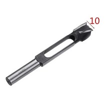 각끌기 드릴비트 나무 홈파이 조각도 우드카빙 목공 8mm-40mm 장부 제조기 장부 맞춤 플러그 커터 테이퍼 스너그 플러그 커터 생크 드릴 도구 커터, 구멍 직경 10mm