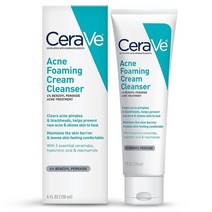 CeraVe 스킨 케어 제품 세럼 여드름 컨트롤 보습 포밍 SA 클렌저 스무딩 AM PM 로션 클리너, 03 acne cleanser