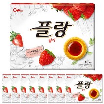 청우 플랑 딸기맛 160g x 8개