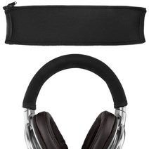 소니 MDR-1A 1ABT 1ADAC 교체 용 헤드폰 헤드 밴드 덮개 커버, [블랙]전용 이어패드 (1쌍:2개)