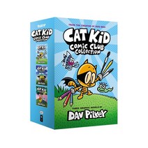 The Cat Kid Comic Club Collection: From the Creator of Dog Man (#1-3 Boxed Set), Scholastic