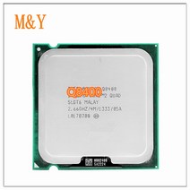 코어 2 QUAD CPU 프로세서 2.66GHz 4MB 캐시 FSB 1333 데스크탑 LGA 775 Q8400, 한개옵션0