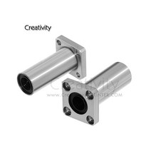 3D프린터부품 3D 프린터 부품 LMK6LUU/LMK8LUU/LMK10LUU/LMK12LUU 긴 유형 직사각형 플랜지 선형 베어링 CN, 03 LMK8LUU