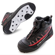 FS002 갯바위 낚시화 핀펠트화 단화 선상화, 275, 블랙