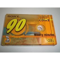 SONY Sony CDIX ony 고속 위치 하이 포디 코 카세트 테이프 90 분 C-90CDX2G, 상품명참조, 상품명참조