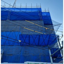 방염 PVC수직망 메쉬망 비계망 멀티망 PVC수직보호망 (1.8M x 20M), 와인