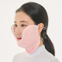 엠투디 겨울용 골프 마스크 방한 U3, 핑크