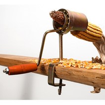 옥수수 터는 수동 탈곡기 잡곡 탈피기 풍구 농기계, 한개옵션0