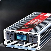 순수사인파 인버터 자동차 가정용 고전력배터리변환기, 48V4000W 지능형LCD 다기능 디스플레이