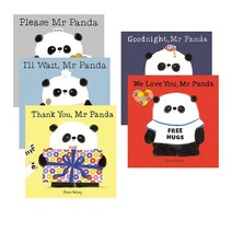 Mr panda 영어원서 엄마표영어 파닉스교재 영어교육 영어원본 미스터 판다 에티켓 클래스 5권, 기본