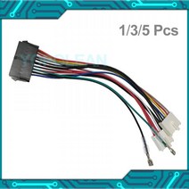신제품 20 핀 atx-2x 포트 6 AT PSU 변환기 전원 케이블 코드 286 386 486 586 구형 컴퓨터 용, 01 1 Pcs
