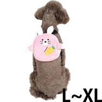 멍멍이토끼하네스학생가방반려견 애견 반려견 토끼 L-XL 멍멍이 학생가방 가슴줄 강아지 대형견 1P 3W79764F, 본상품