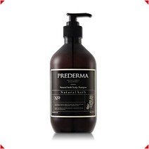 스타일담아 프리더마 PH5.5 약산성 내츄럴허브 스캘프 샴푸 500ml 천연성분 프리미엄헤어샴푸