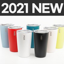 미르텀블러 miir 베큠 스텐 스테인레스 보온 콜드 벤티 친환경 차 할리스 블루보틀 병, [TALL_355ml] 화이트