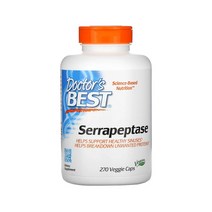 닥터스 베스트 세라펩타제 베지캡슐 270개 Serrapeptase, 1개