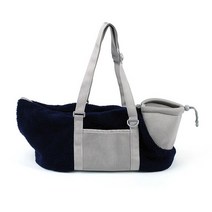 반려견 유모차 대형견 강아지 중형견 트레일러 웨건 소형 펫 카트 고양이와 작은 개를 위한 애완 동물 캐리, 01 Dark Blue_01 40x21x18cm