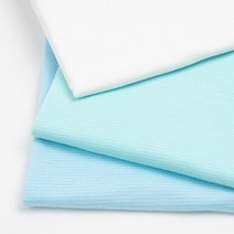 유명한원단 티셔츠원단 40수 면 매쉬 싱글 자가드 다이마루 원단 파스텔 무지 3종, 화이트(G오삼)