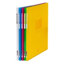 SS1811 (알파) 비비드컬러칩 클리어화일(A4/10P), [4062950]연두, 본상품색상및수량선택