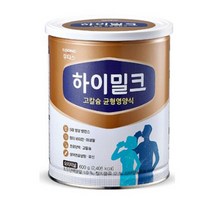 일동후디스 하이밀크 헬씨 밀크 포뮬라 성인분유 600g, 7개