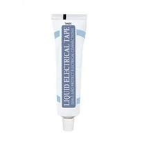 실리콘 실란트 액체 테이프 절연 방수 전기 테이프 고온 내성 난연 접착제 하드웨어, 블랙 30ml