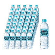 백두산 백산수 500ml x 40개(유/무라벨 랜덤발송)