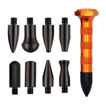 자동차판금 자동차 정비공구자동 바디 덴트 제거 수리 도구 키트 조정 가능한 리무버 9 개, 01 A